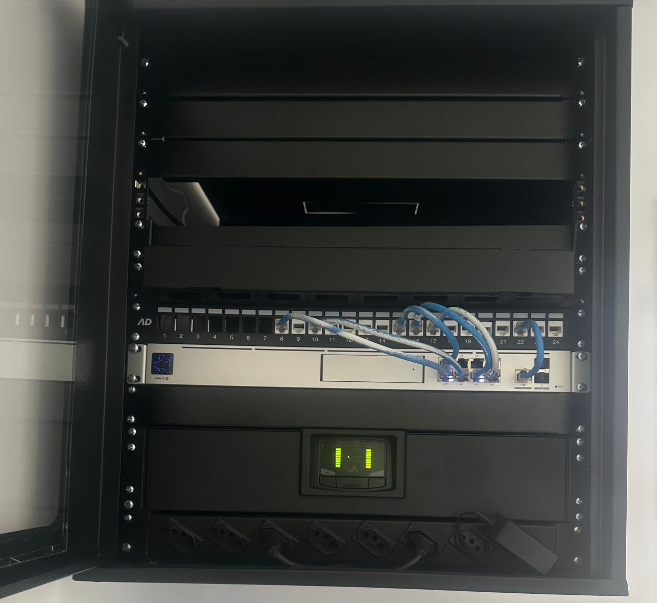 Residential rack assembled