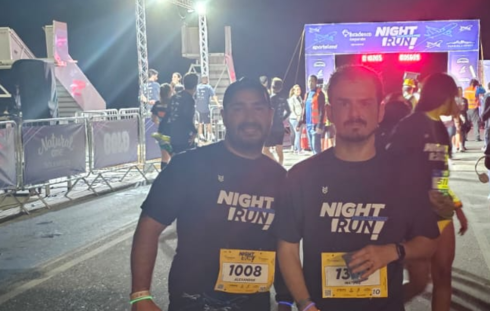Night Run Floripa Airport, 10K on the runway