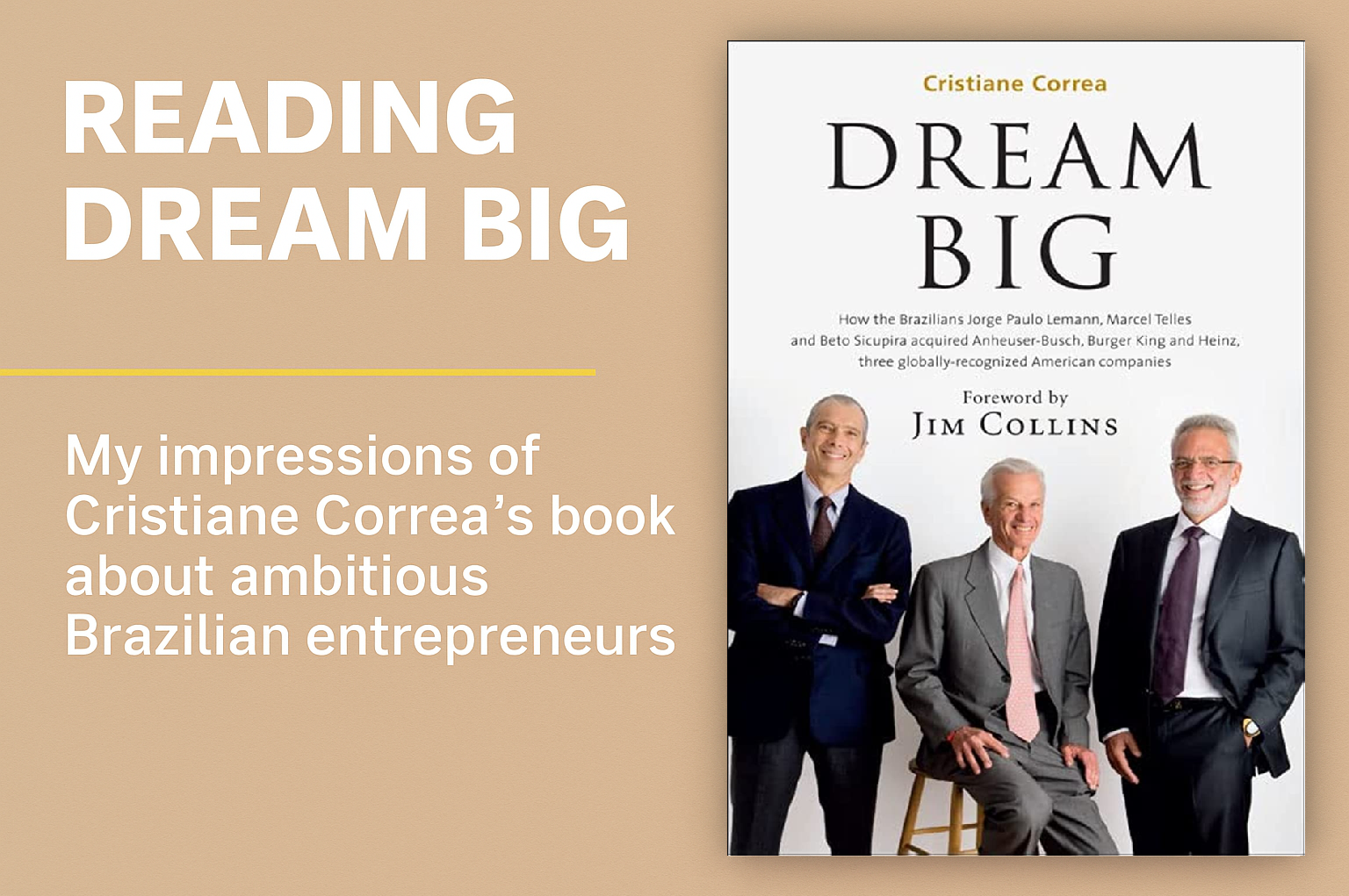 Dream Big - Cristiane Correa