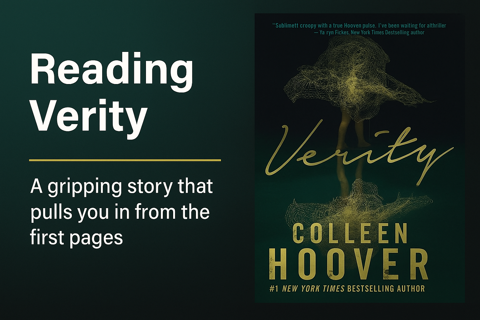 Book – Verity - Colleen Hoover