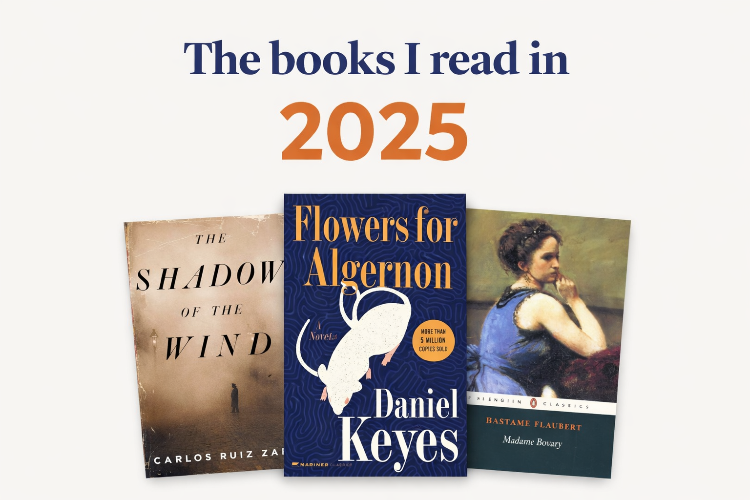 The books I read in 2025