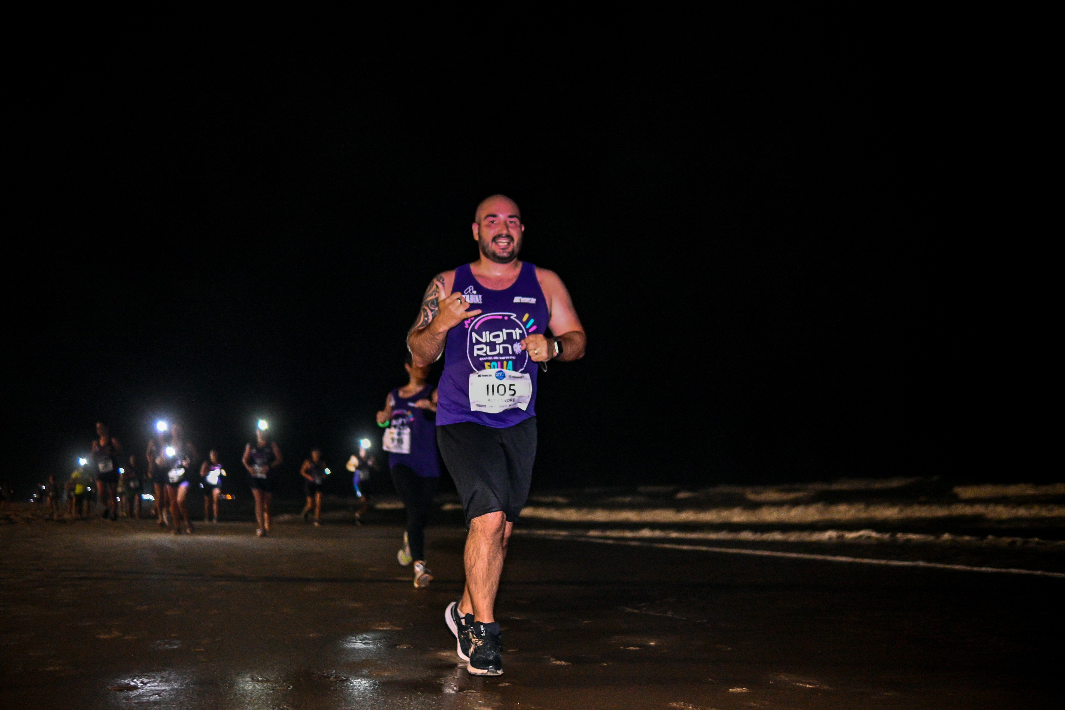 Map, Night Run Costão do Santinho