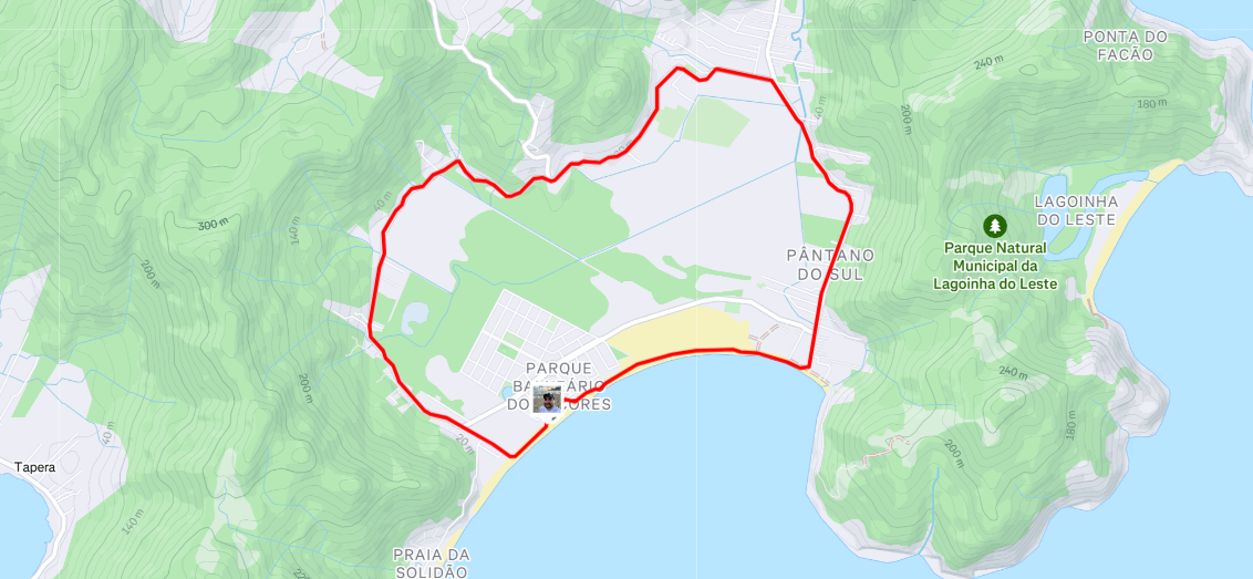 Map, South Run Morro do Sertão